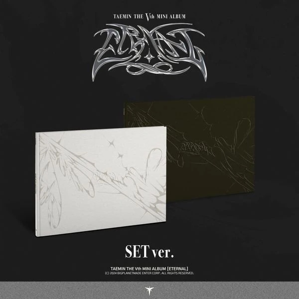 [2種セット] TAEMIN ミニ 5 集アルバム ETERNAL (Emotion ver. / Motion ver.) 韓国チャート反映 テミン