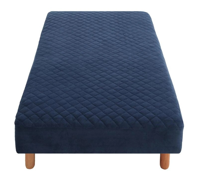 シーツ単品 20色から選べる マイクロファイバー パッド一体型ボックスシーツ セミダブル