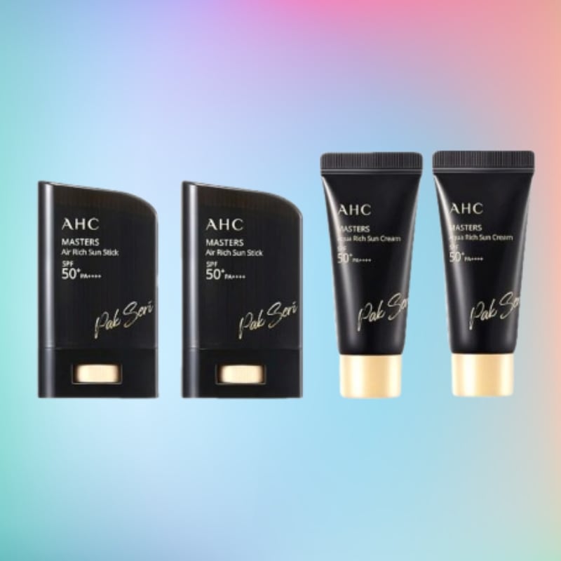 マスターズ サンスティック 22gX2個+日焼け止め10gX2個 サラサラ ノーシーバム