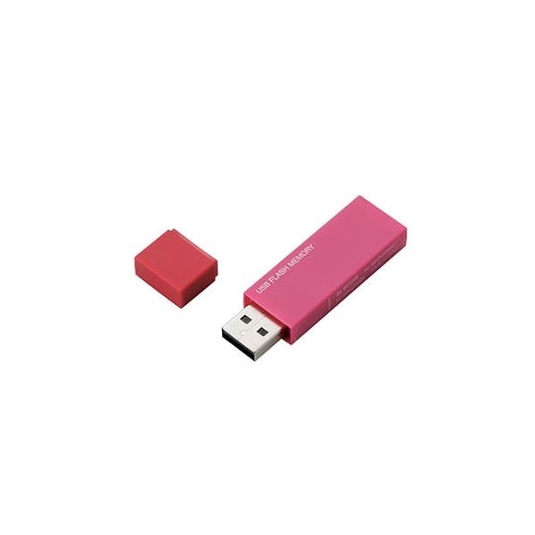 (5個セット) エレコム USBメモリー/USB2.0対応/セキュリティ機能対応/32GB/ピンク MF-MSU2B32GPNX5
