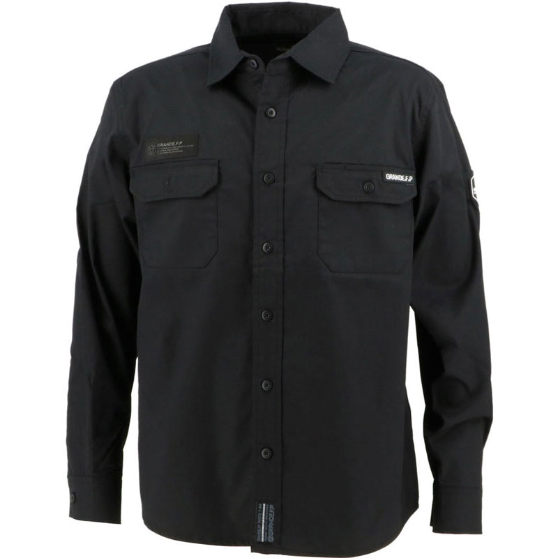 GRANDE.F.P(グランデエフピー) GRANDE.F.P.ヘキサゴン.ワークシャツ フットサル その他ウェア２ トップス (gfph20301-09)