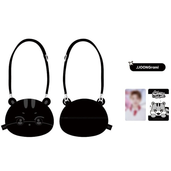 ATEEZ FACE POUCH BAG - ANITEEZ IN THE CALLING