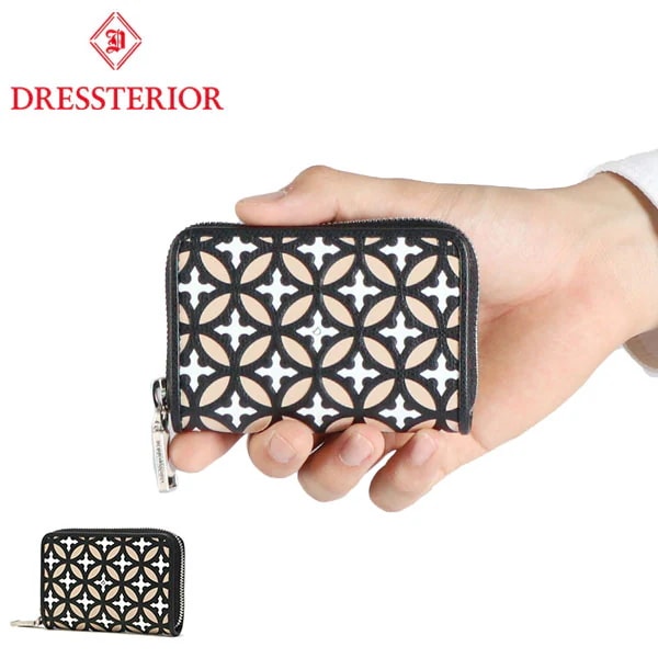 コインケース カードケース メンズ レディース スリム 本革 レザー ブランド ミニ財布 おしゃれ 鍵 ファスナー 黒 Airdale カードケース兼用小銭入れ 863611