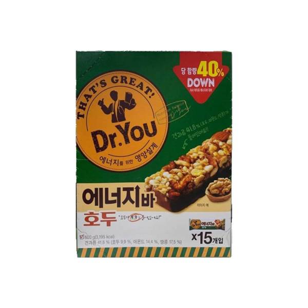 ORION/Dr.YouEnergyBar/Walnut/40gx15x4
