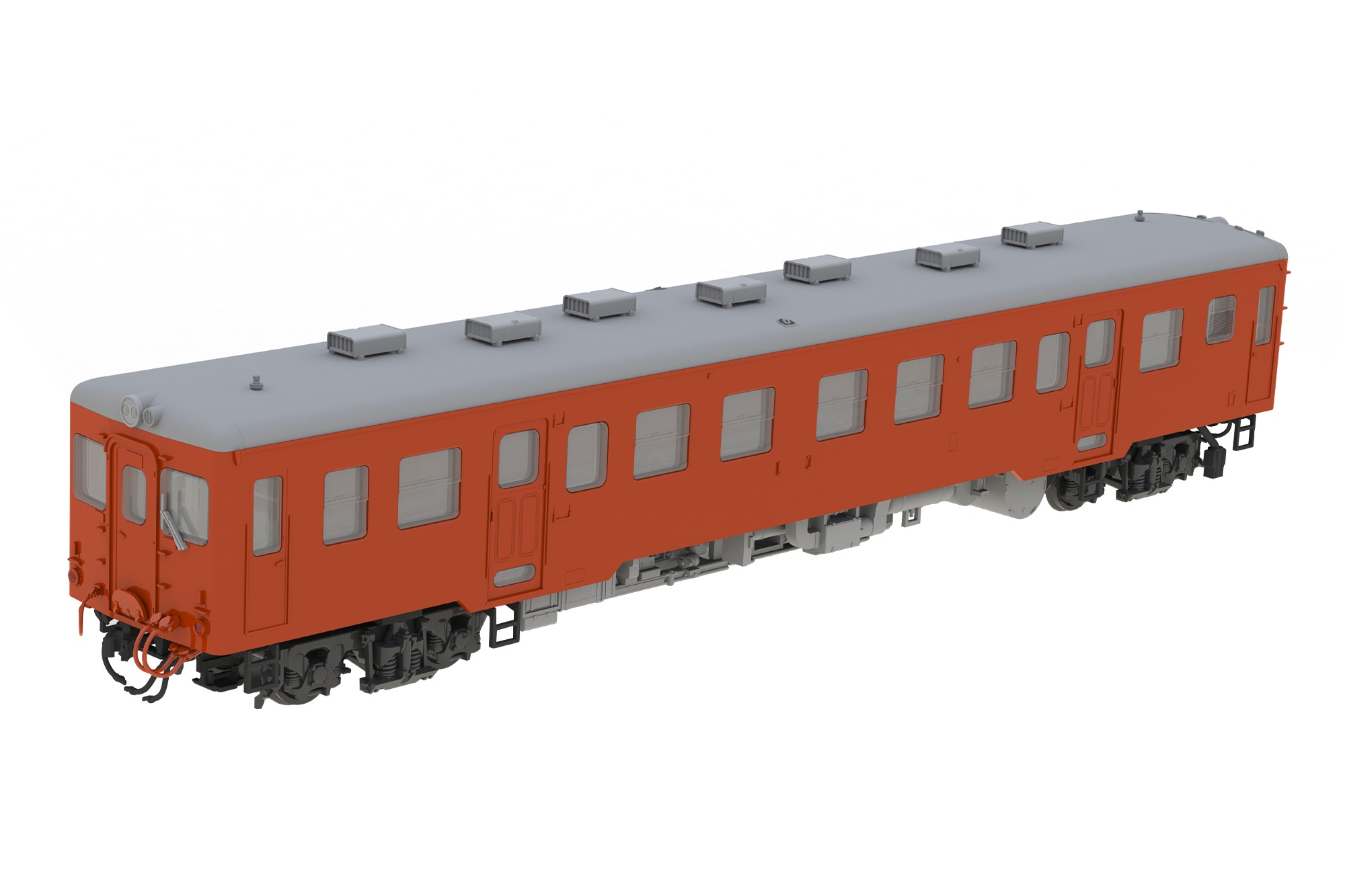 PLUM 【再生産】(HO) PP137 日本国有鉄道キハ 20形 気動車 200番代タイプ キット PLUM PP137 キハ20ガタ キドウシャ 200バンダイ キット