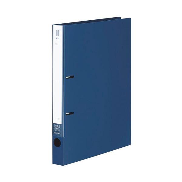 (まとめ) コクヨ リングファイル(NEOS)A4タテ 2穴 220枚収容 背幅33mm ネイビー フ-NE430DB 1冊 (×30セット)
