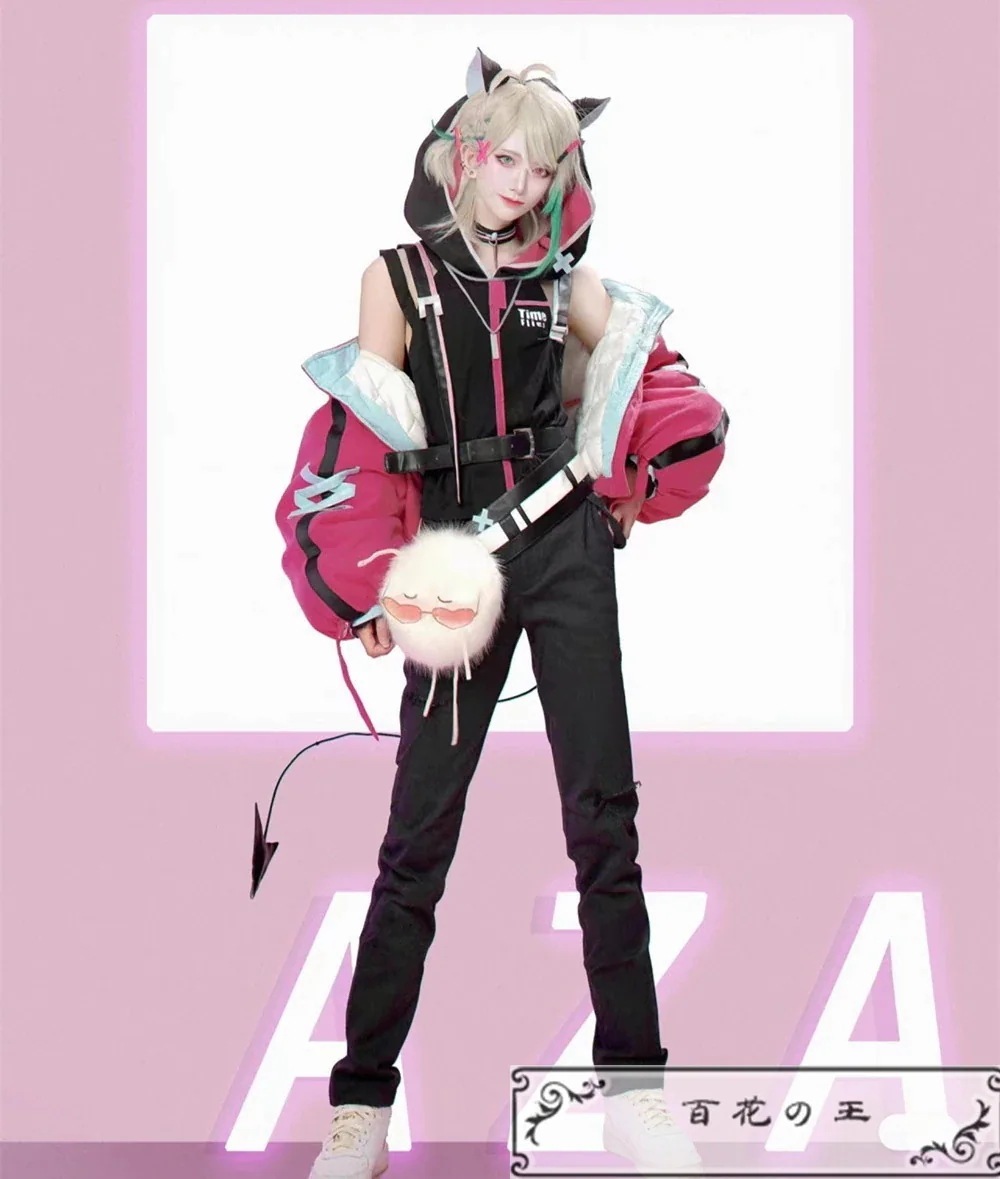 VTuber にじさんじ バーチャルライバー Vtuber VirtuaReal Aza アザ コスプレ衣装 コスチューム ハロウィン 変装 仮装期間限定30％