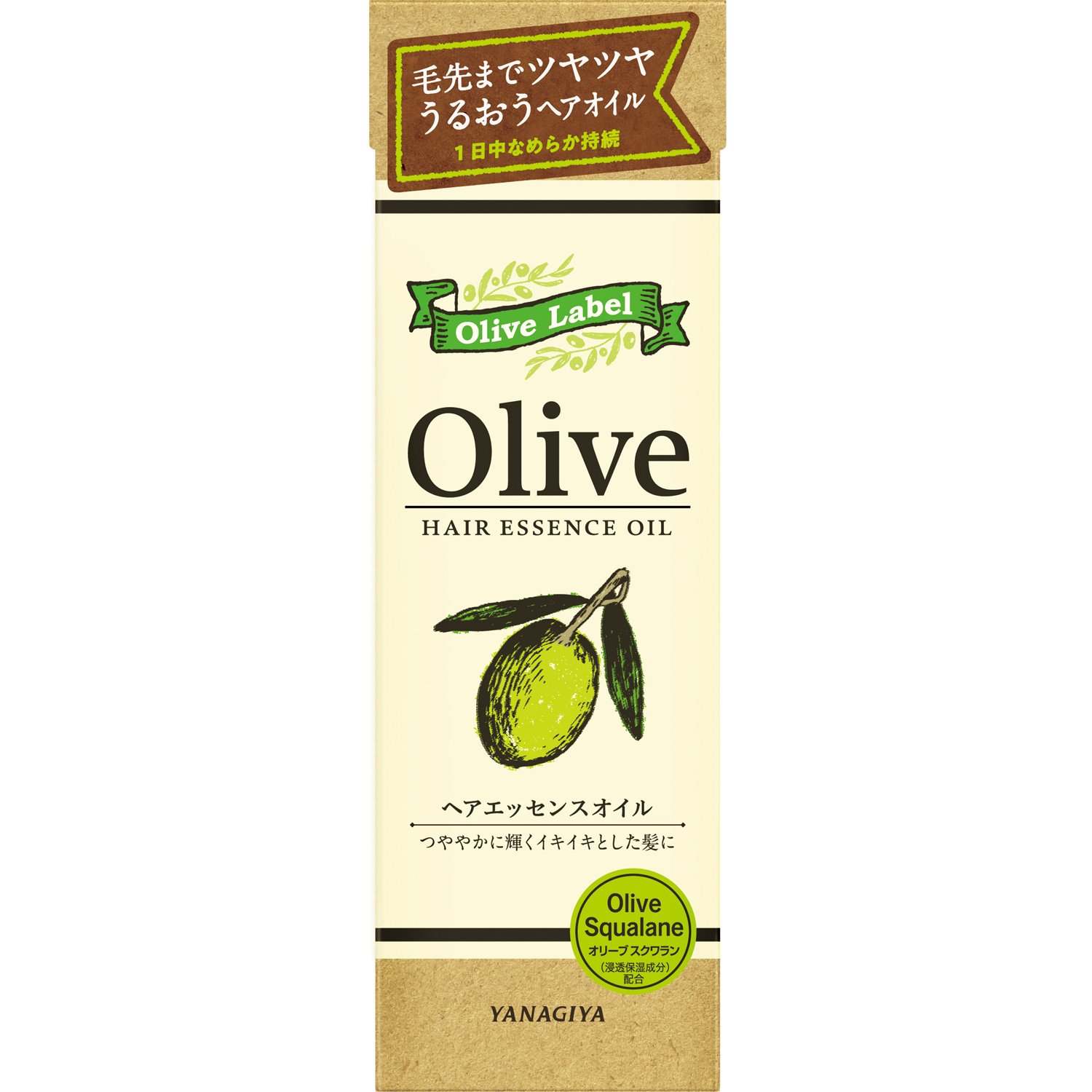 【 全国送料無料 】 柳屋本店 オリーブレーベル ヘアエッセンスオイル 100ml