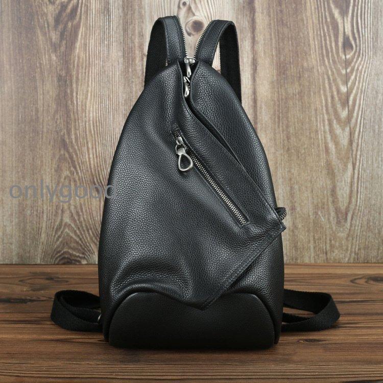 【HLC】新作 ボディバッグ メンズ ワンショルダーバッグ 本革 牛革 斜め掛け バッグ ビジネス 男性用 レザー カバン 通勤通学 おしゃれ 多機能 LLB-0058