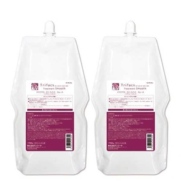 トリファクス トリートメント スムース 1700g 詰め替え X2個 セット