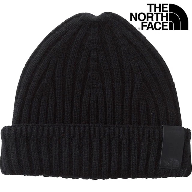 メール便 ラディアルウールビーニー [NN42340-K] Radial Wool Beanie メンズレディース TNF アウトドア 帽子 ニット帽 フリーサイズ ブラック