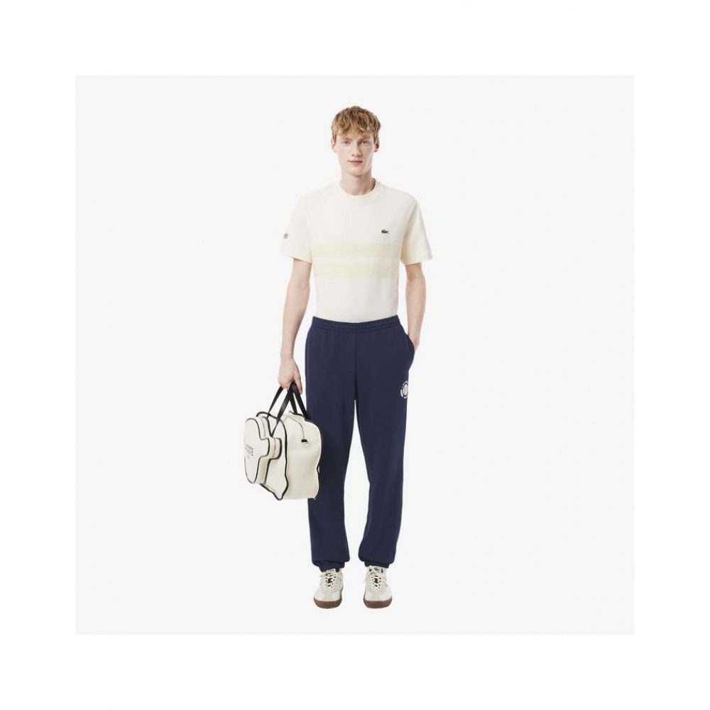 ラコステ メンズ レギュラーフィット グラフィック ジョガーパンツ XH9777-55G 166