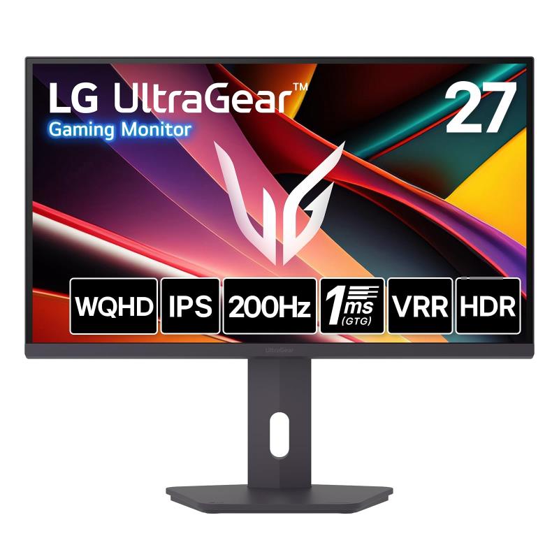 LG ゲーミングモニター LG UltraGear 27G610A-B 27インチ/WQHD(2560×1440)/200Hz/IPS 1ms(GTG)/sRGB 99%/DisplayHDR 400