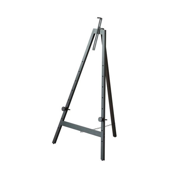 （まとめ） ナカバヤシ 木製イーゼル Mサイズワイド ダーク木目 EZ-102DM 1台 (×3セット)