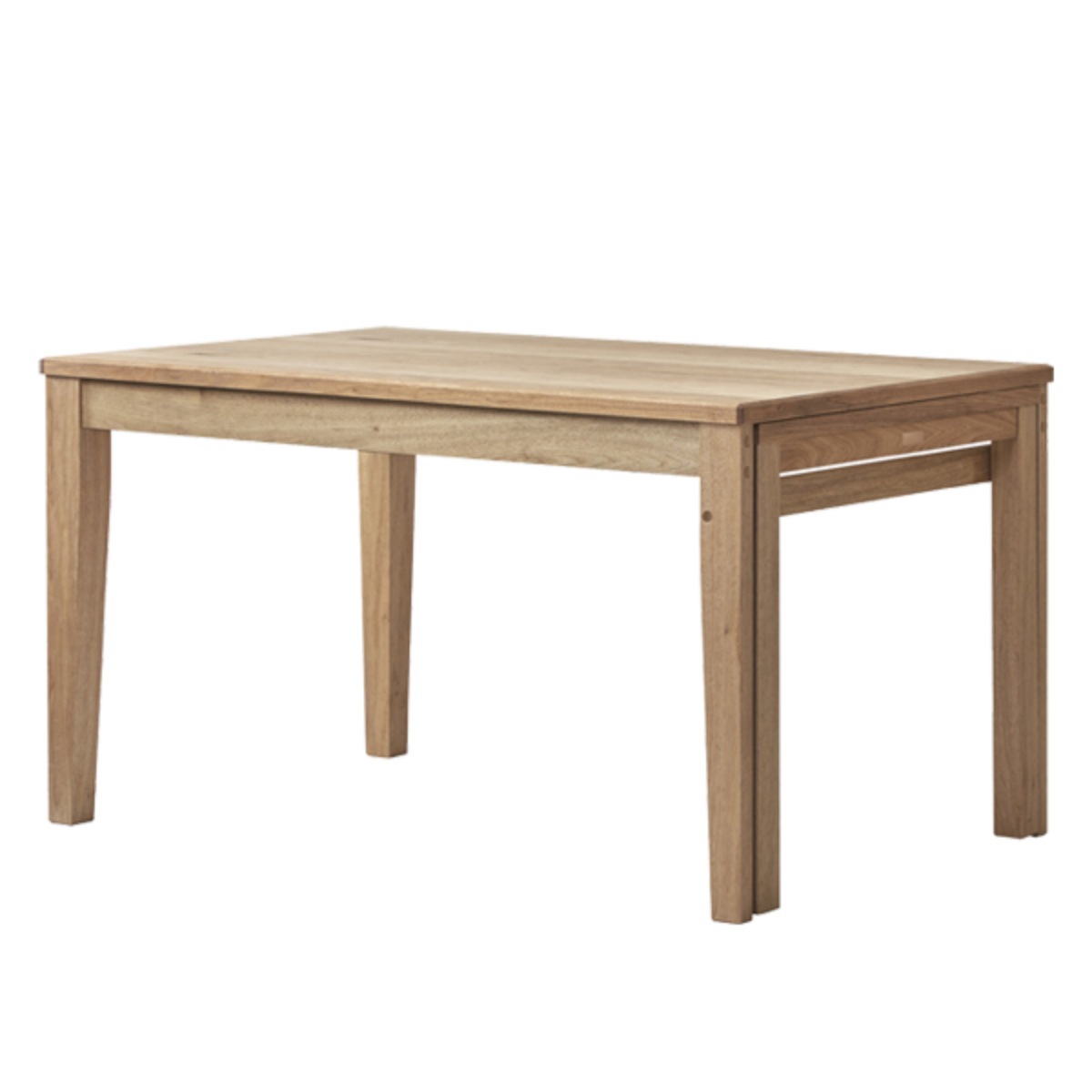 ダイニングテーブル 伸縮 エクステンションテーブル 天然木 日本製 AKI 幅130ー210cm ダイニング テーブル 食卓 食卓テーブル 幅130 ナチュラル 4人掛け 6人掛け 開梱設置