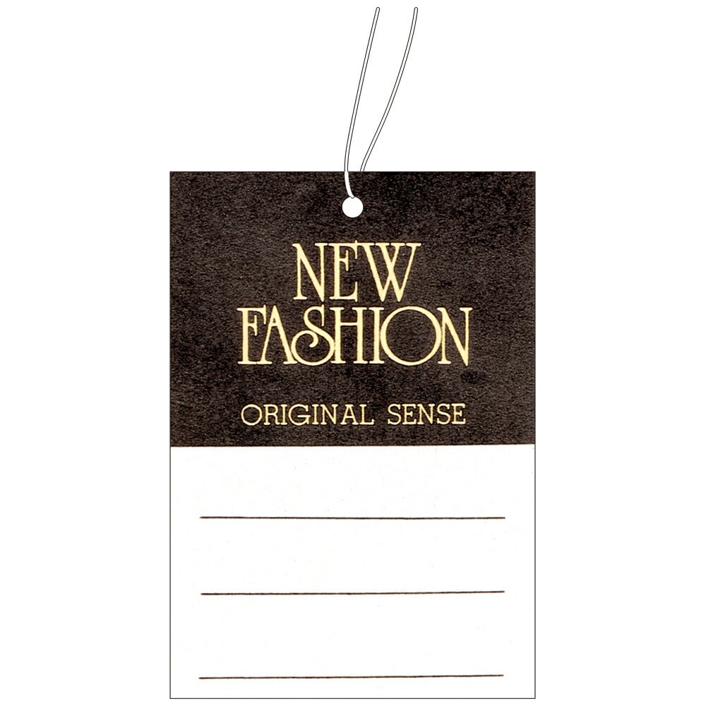 （まとめ買い）ササガワ 糸付き提札（値札） 四角型 高級 FASHION 縦50mmx横35mm 500枚入 18-3684 [x3] 14,269円