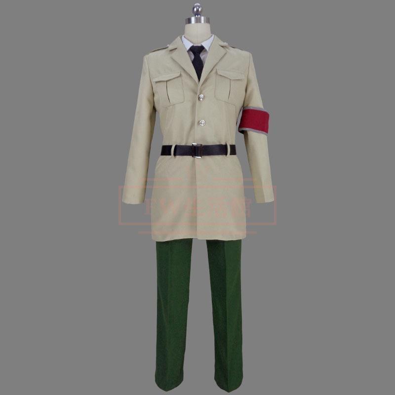 進撃の巨人 最終季 マーレ軍 軍服 コスプレ衣装 変装 仮装 コスチューム
