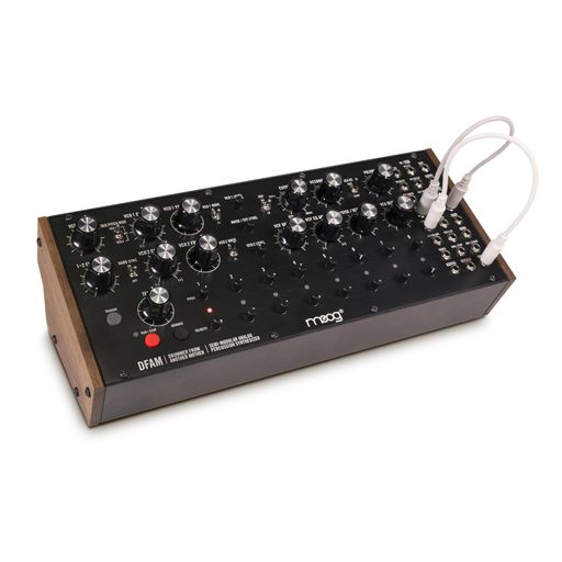 MOOG DFAM セミモジュラー・アナログ・パーカッション・シンセサイザー 8ステップシーケンサー 24ポイント・パッチベイ