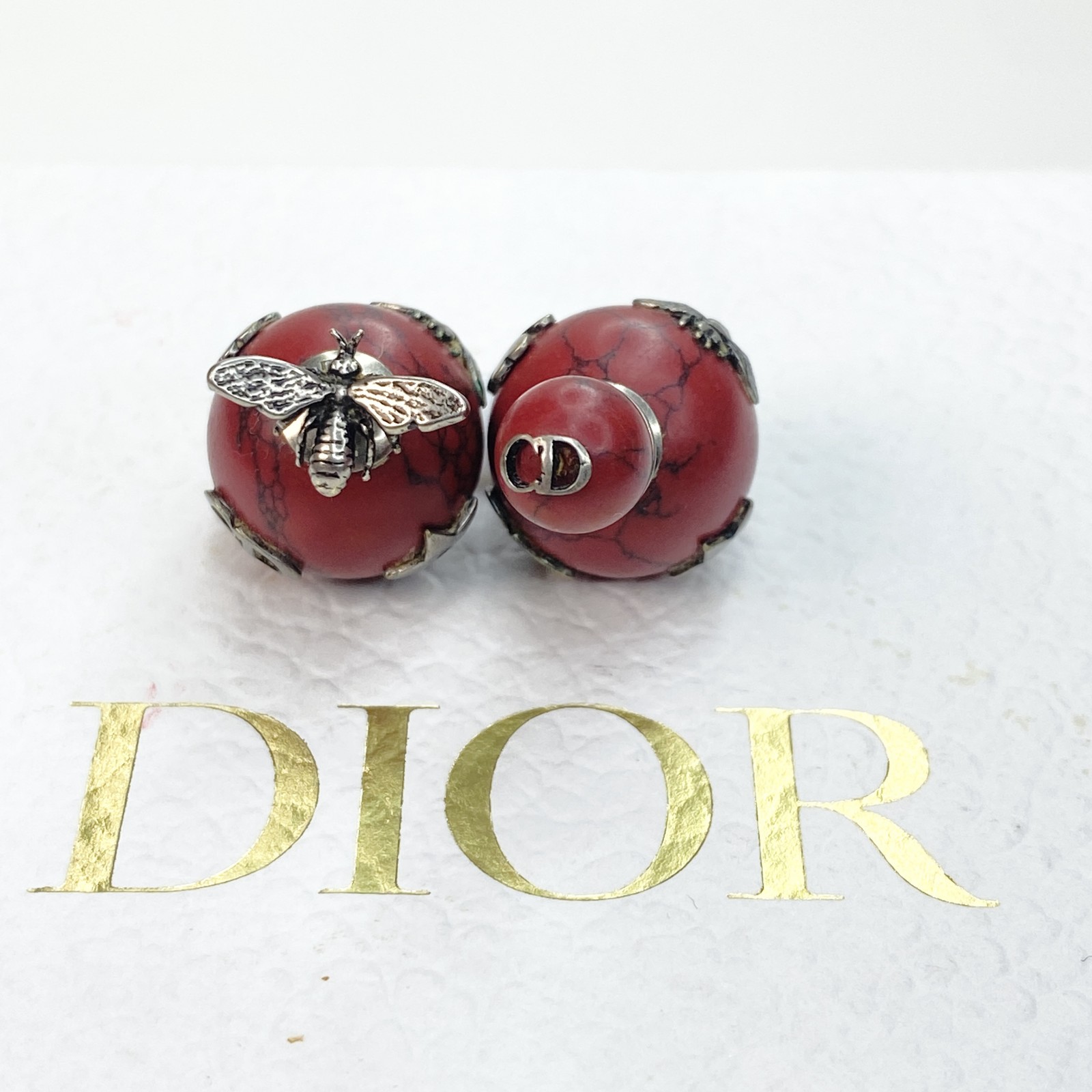 ディオール DIOR レディース トライバル ビー クローバー ピアス 