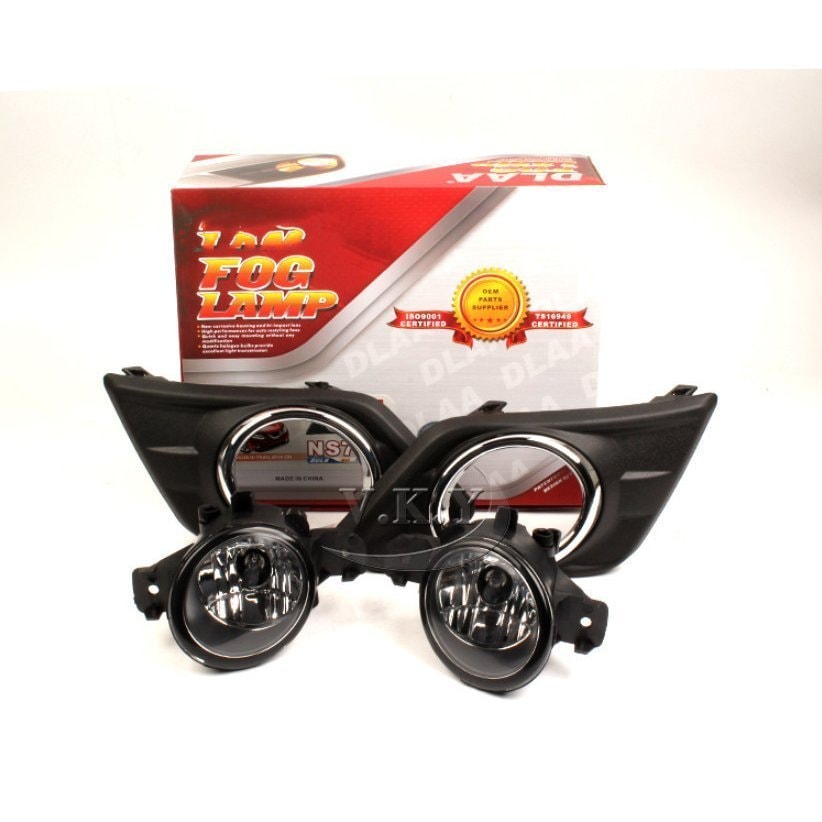 フロント フォグライトエクストレイル 前期 T32 NT32 HT32 HNT32 専用 フォグランプ パーツ　配線　セット