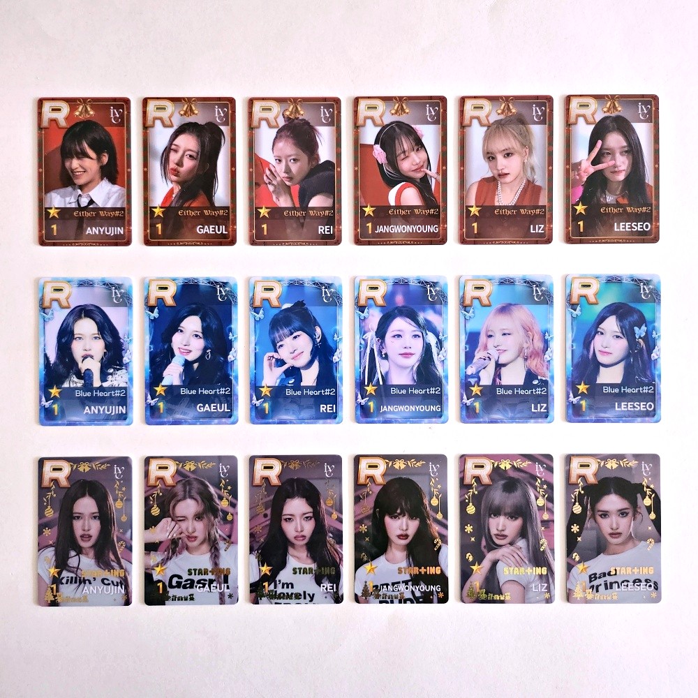 [On Hand] IVE SUPERSTAR Starship BEST 1 STAR+ING WINTER Package Photocard 公式フォトカード