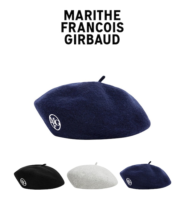 logo wool beret ロゴ ベレー帽 [3カラー]