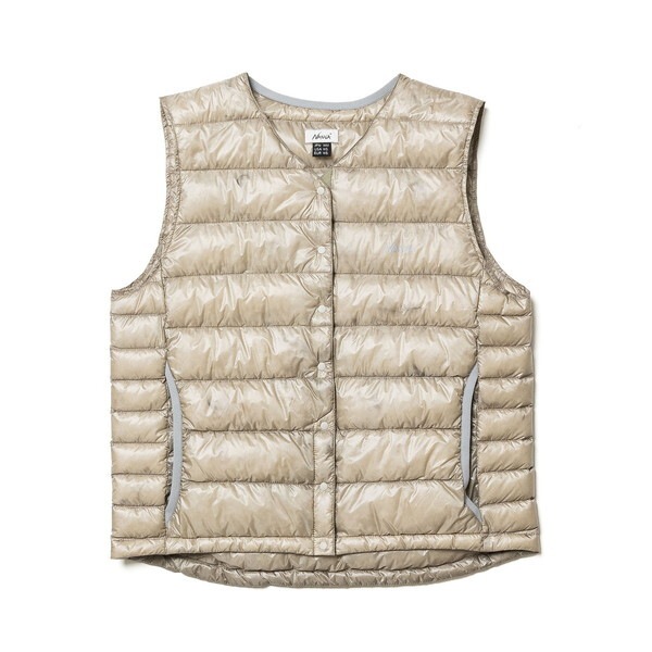 ナンガ インナーダウンベスト ウィメンズ INNER DOWN VEST(WOMEN) BEG WS ND2242-1B313 N1IVEG33