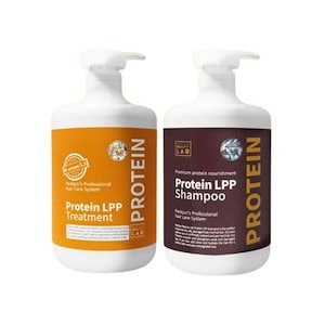 [1+1] LPP プロテイン ヘアパック シャンプー1000mlトリートメント1000ml