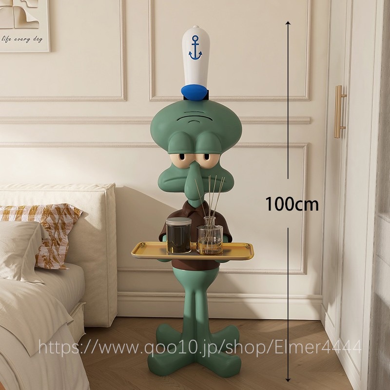 タコのお兄さん テーブル サイドテーブル 小テーブルソファーサイド家庭用リビング小戸型ティーテーブルレンタルハウスベッドサイド棚 りリビングルームミニ小さなスクエア家庭用ソファサイド インテリア 机 29,992円