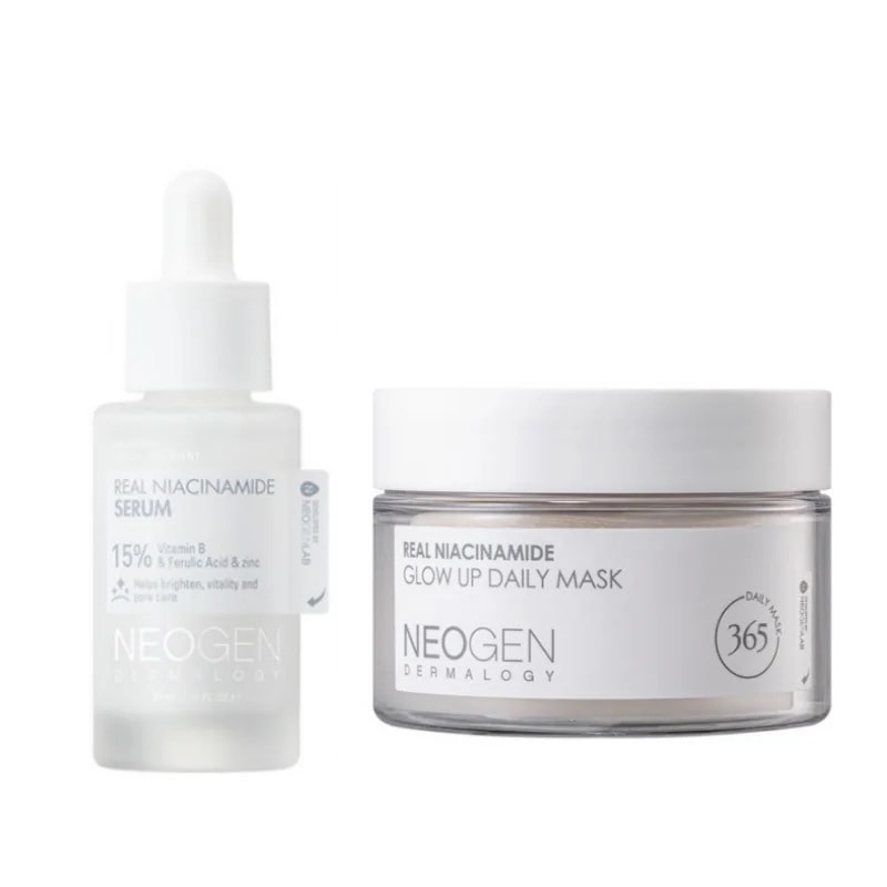 【正規品】】[1+1/2個1セット] リアルナイアシンアミド15%セラム 30ml+ リアルナイアシンアミドグローアップデイリーマスク 40枚(180mL)