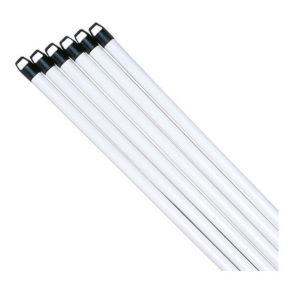 学校体育器具 フラッグポールF6 6本1組 ホワイト B7906 メーカー直送 7,121円