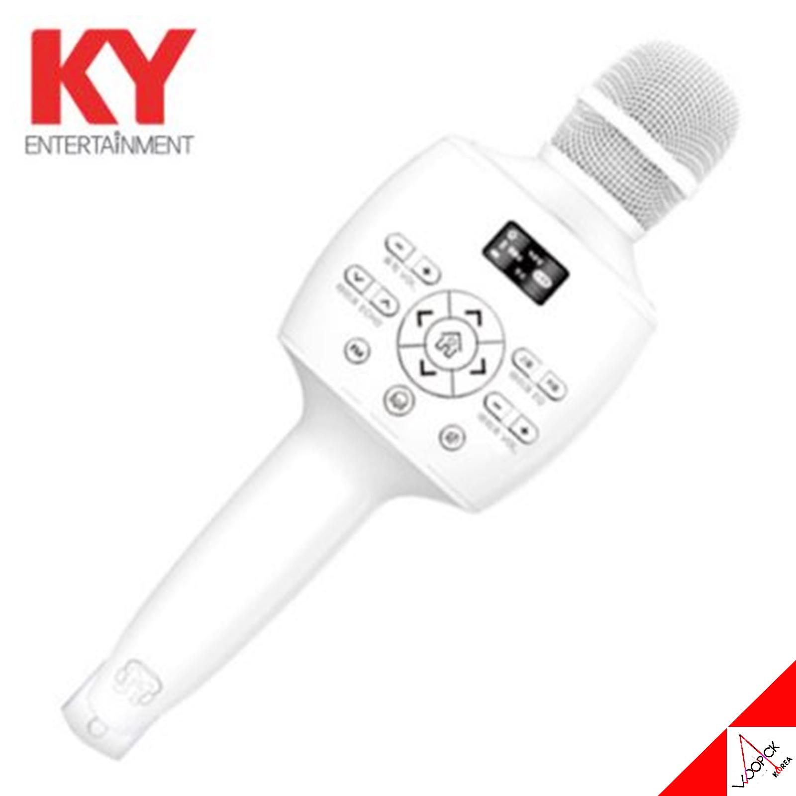 クムヨンKY-K300カーアンドホームワイヤレスBluetoothカラオケマイク[アンドロイド専用]