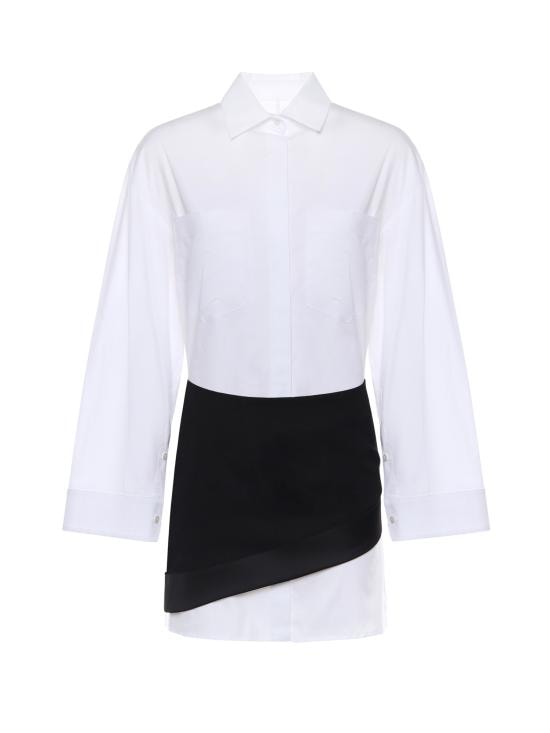 DONDUP Women Short Skirts DA493 CF0200MXXX000 White