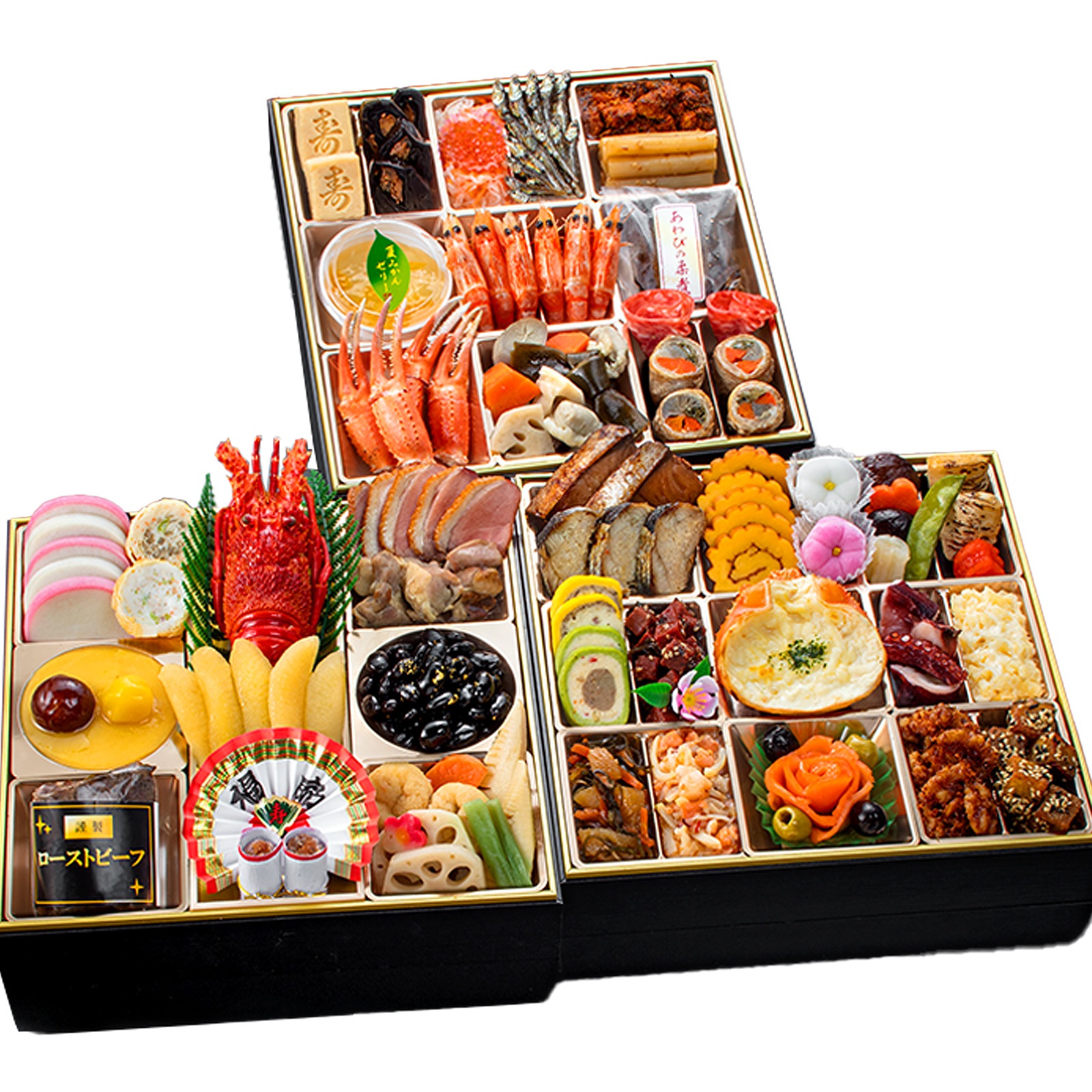 豪華三段重 「和洋ファミリーおせち」 鶴珠