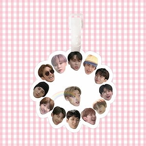 Seventeen ラゲッジタグ スクールバッグ ペンダント キム・ミンギュ ラゲッジチェーン ペンダント ペンダント タグ キーホルダー