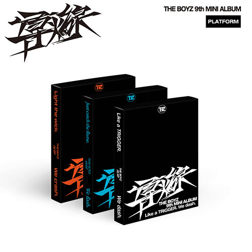 [3種セット] THE BOYZ - 9th Mini [導火線] [Platform Ver.]