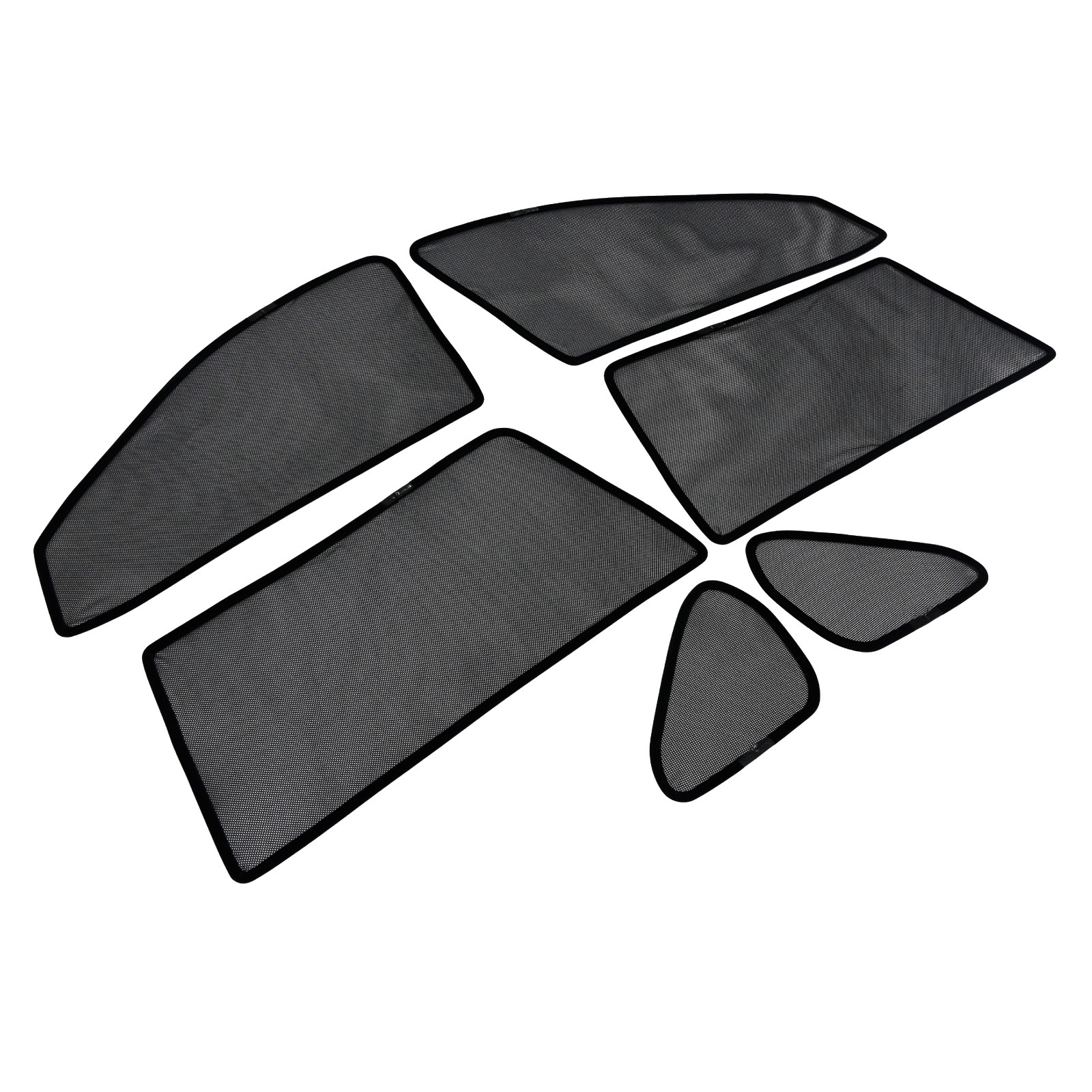 RAV4 50系 サンシェード トヨタ 遮光 遮熱 メッシュシェード フロントサイド リアサイド クォーター ウインドウ マグネット式 カーテン