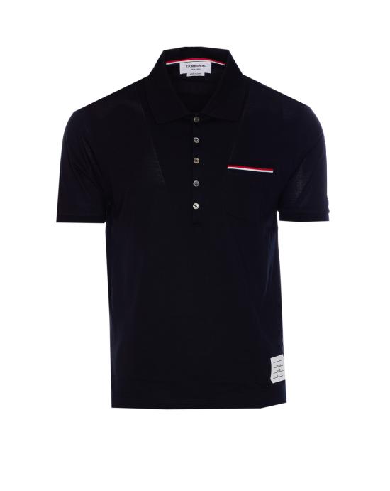 THOM BROWNE Men Polo Shirts MJP022A 01455415 Blue
