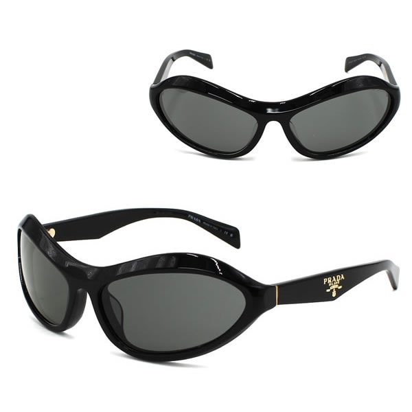 サングラス 0PRA20SF 16K5S0 63 サングラス メンズ レディース ユニセックス ブラック ダークグレー