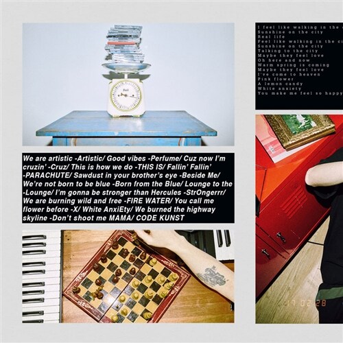 Code Kunst 3rd album Muggles’ Mansion VINLY SEALED NEW Transparent Coke Bottle Green