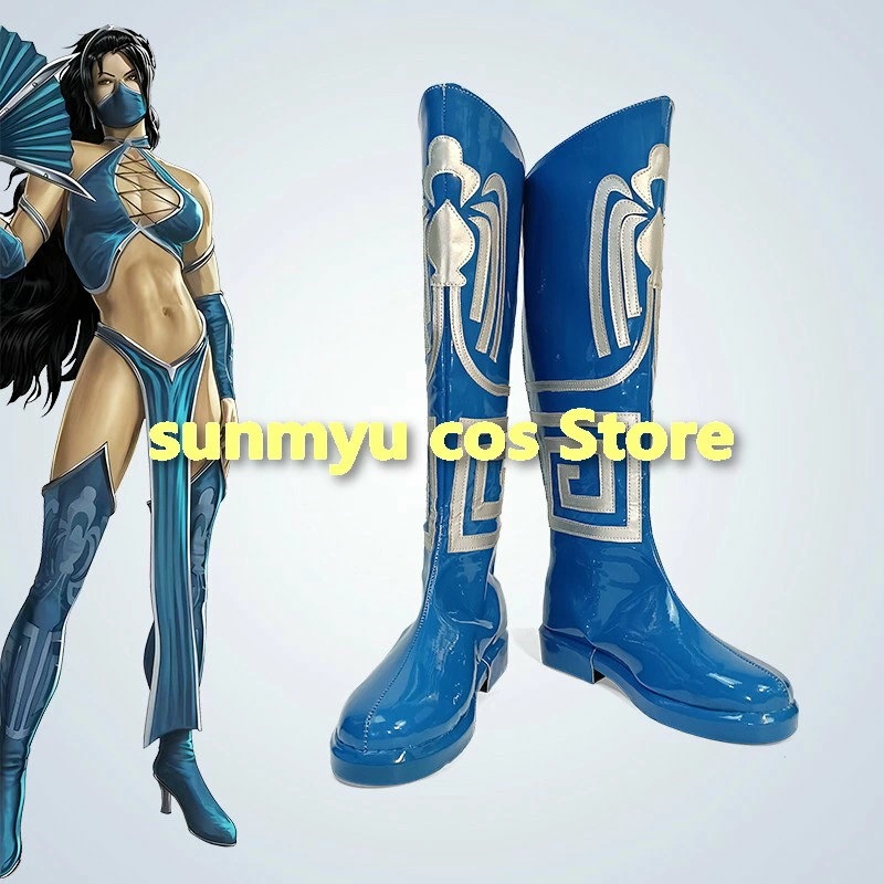 モータルコンバット キタナ ブーツ コスプレ靴