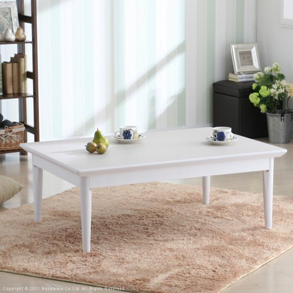 コタツテーブル 単品 こたつ テーブル 105×75cm 長方形 継ぎ脚 高さ変更 調節 おしゃれ シンプル 北欧 リビング センターテーブル 年中使える オールシーズン