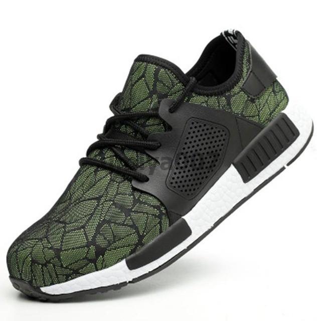 安全靴 スニーカー 作業靴 メンズ レディース 鋼先芯 鋼製ミッドソール 軽量 通気 耐磨耗 衝撃吸収 男女兼用