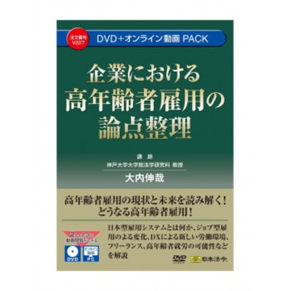 企業における高年齢者雇用の論点整理 V227