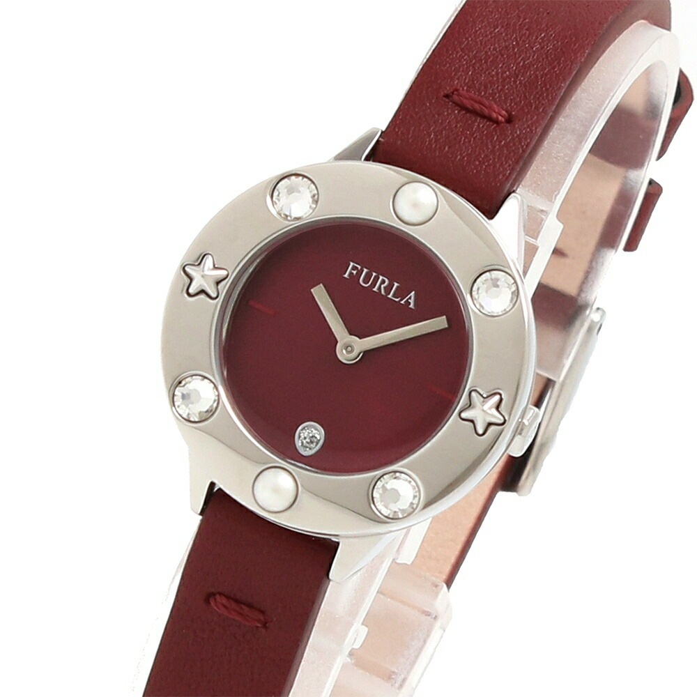 フルラ FURLA CLUB R4251109528 腕時計 ワインレッド クオーツ レディース 7,931円