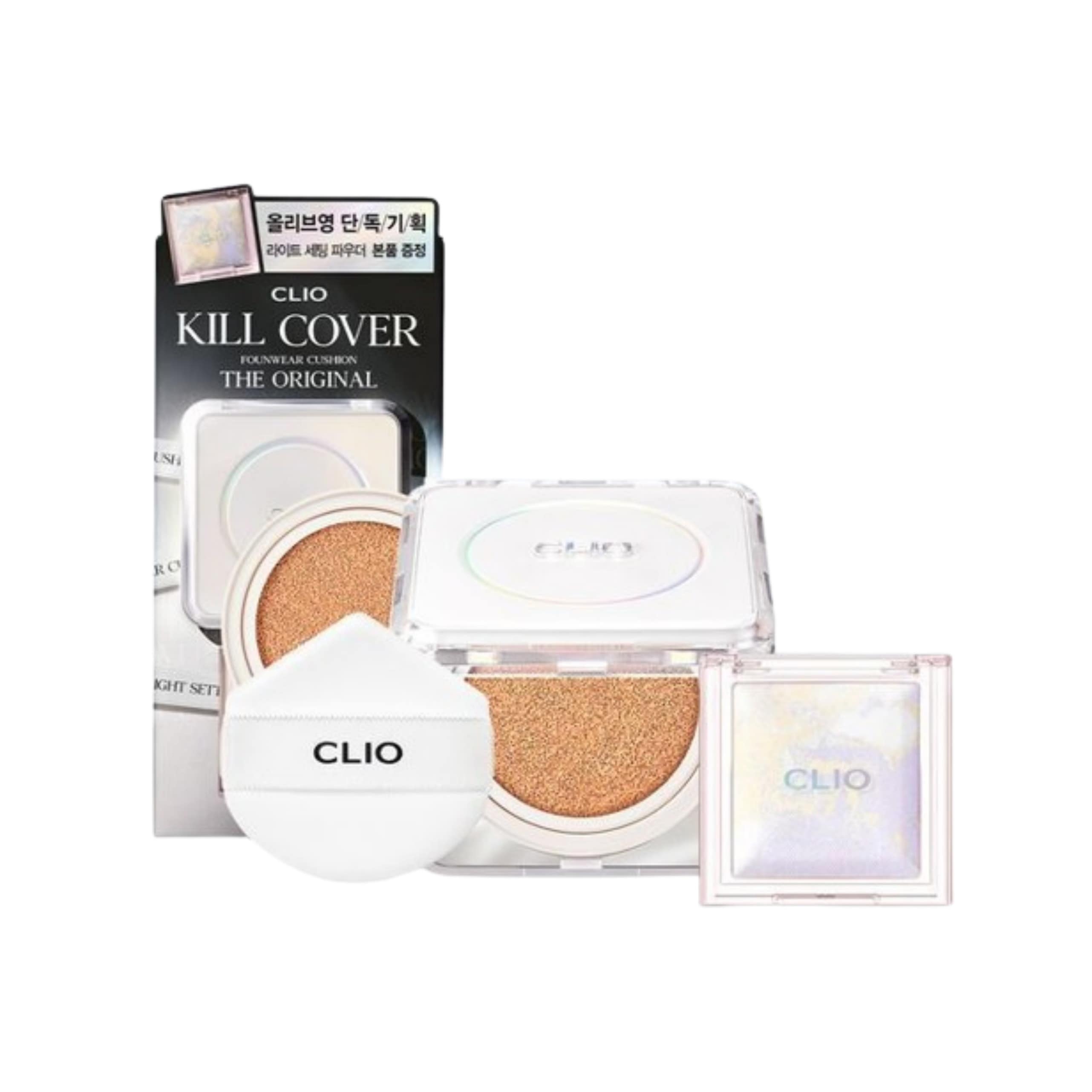[24FW/New] （24年8月29日発売)キルカバー ファウンウェアクッションディ オリジナル企画 (+ライトセッティングパウダー贈呈)