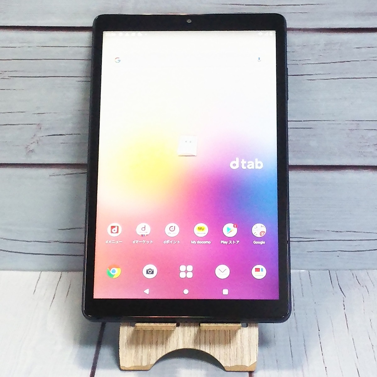 【美品・送料無料】docomo dtab Compact d-42A ネイビー Androidタブレット eSIM対応 本体 白ロム A739946 11,235円