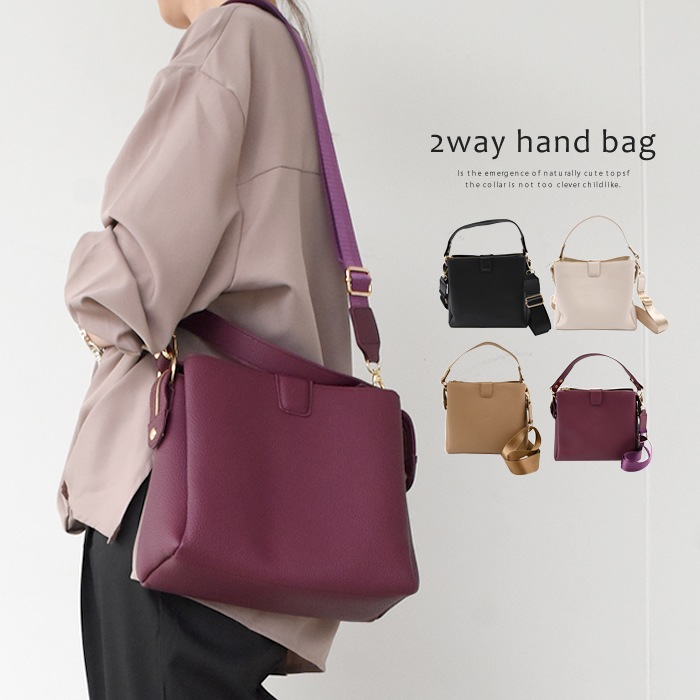 Qoo10 アクアガレージ ショルダーバッグ ハンドバッグ 2way バッグ 雑貨