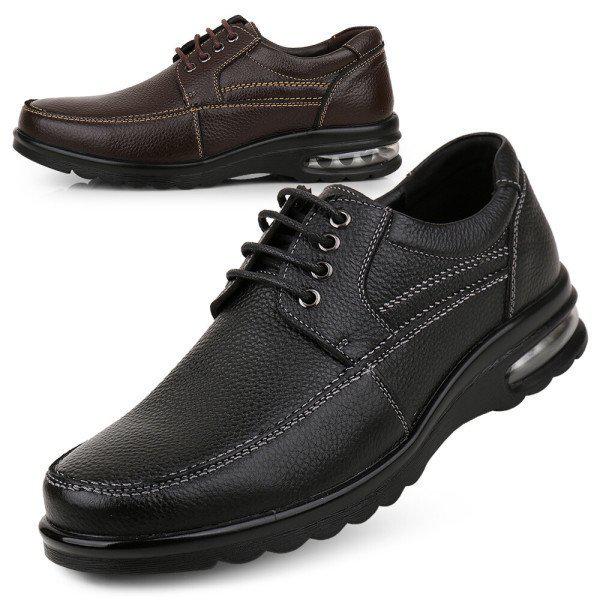 クッション性の良い牛革エアシューズ コンフォートシューズ 親孝行シューズ アクティビティシューズ