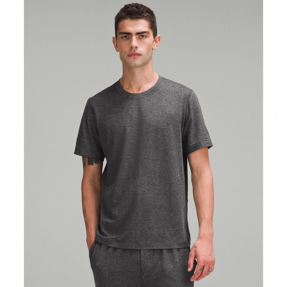 ソフトジャージーショートスリーブ-HBLK/HTGR